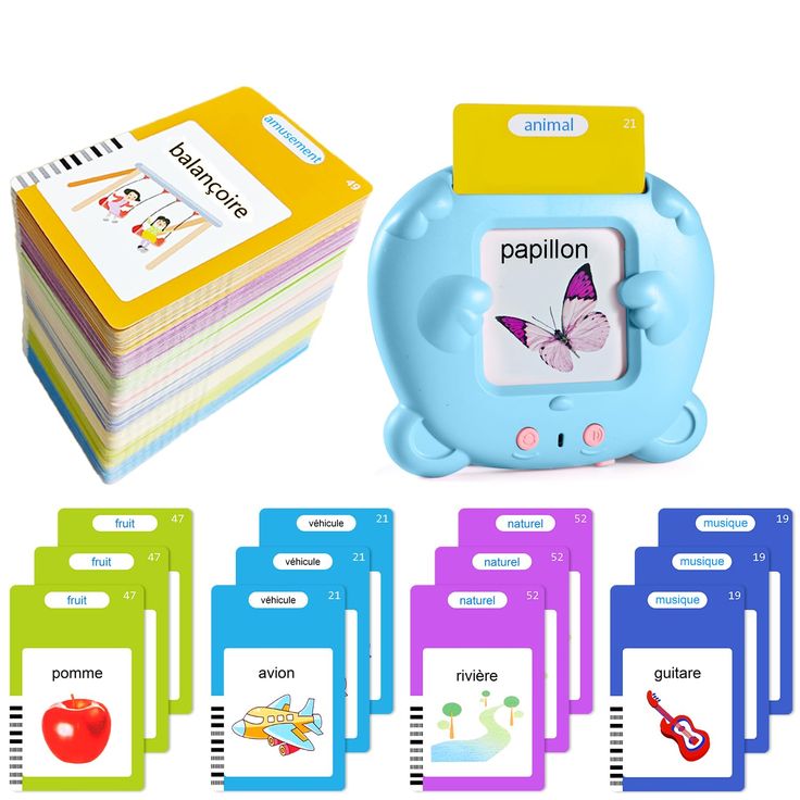 🎓 Lecteur de cartes éducatif bilingue