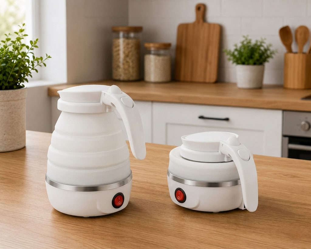 Bouilloire électrique pliable – Compacte & Silicone
