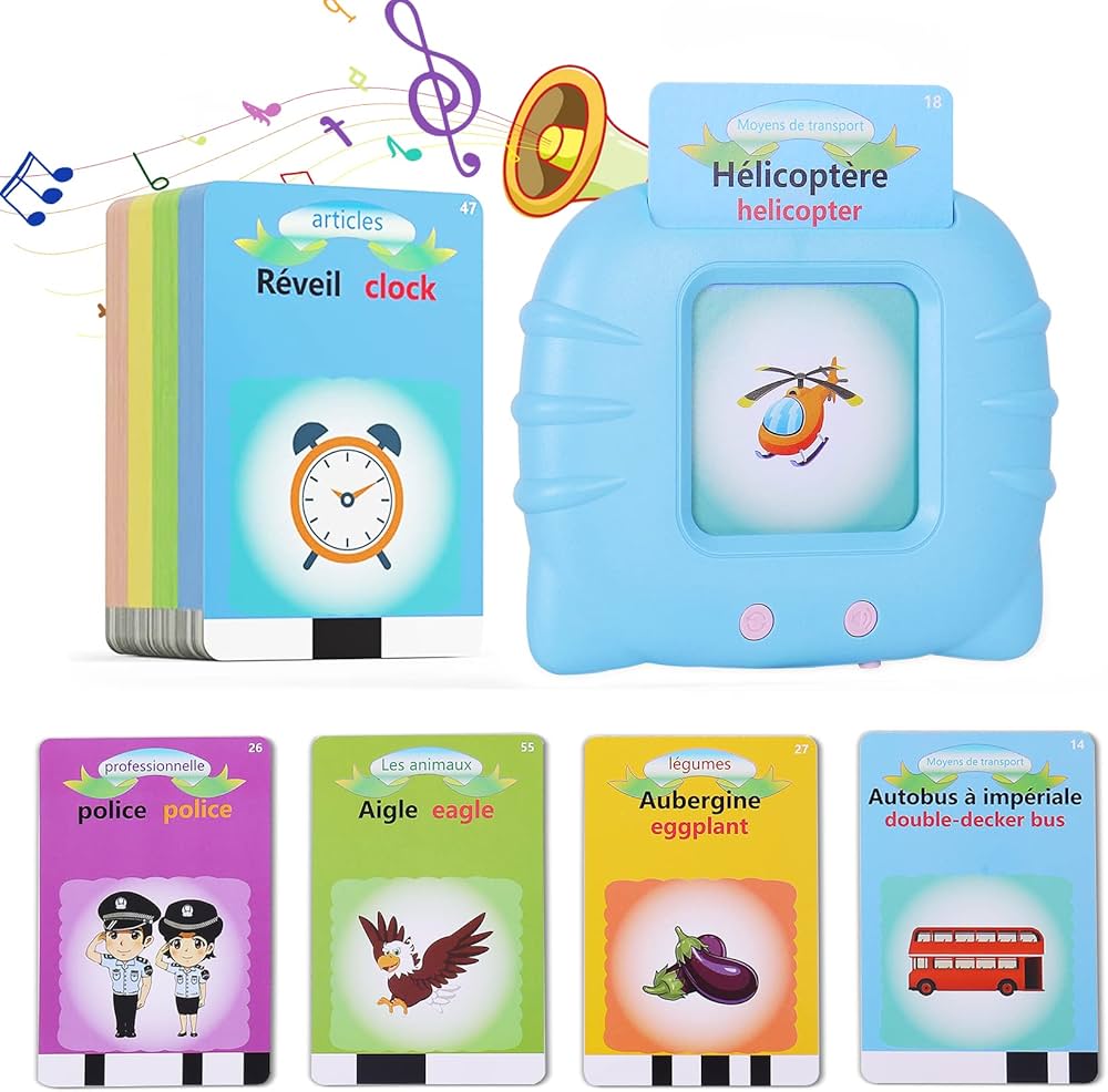 🎓 Lecteur de cartes éducatif bilingue