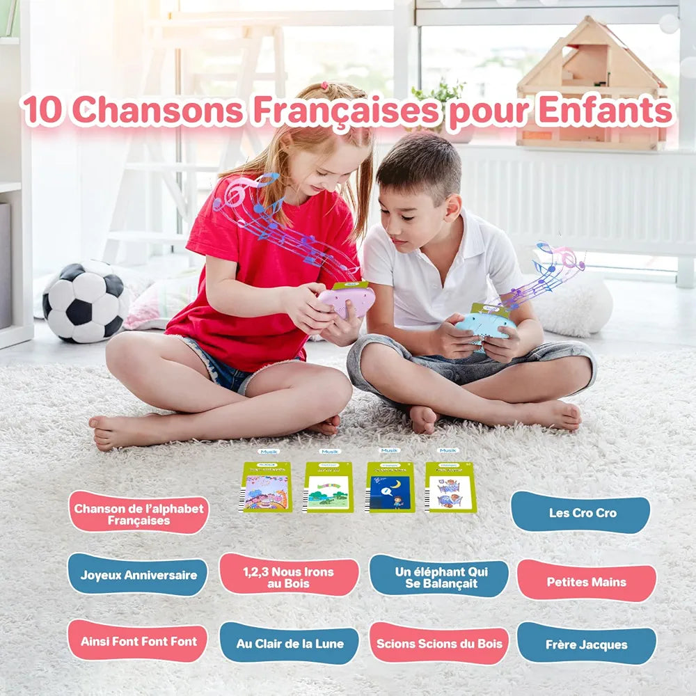 🎓 Lecteur de cartes éducatif bilingue