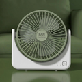 Ventilateur de Bureau Portable Rechargeable – Silencieux & Puissant